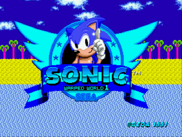 Sonic 1 – Warped World (2016 version)
