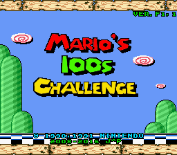 Marios 100s Challenge