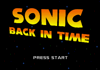 Sonic Back in Time GEN Rom