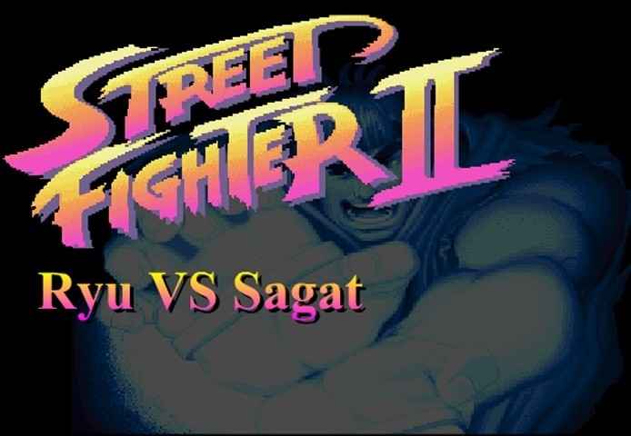 Street Fighter II: Ryu vs Sagat
