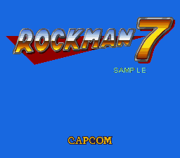 Rockman 7 (Prototype)