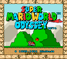 Super Mario World Odyssey Beta by lx5