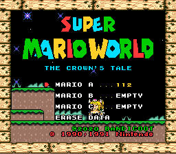 SMW The Crown Tale by bandicoot