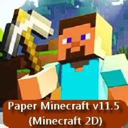Paper Minecraft v11.5 (Minecraft 2D)
