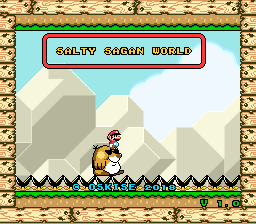 Super Mario World – Salty Sagan World