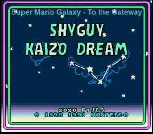 ShyGuy Kaizo Dream