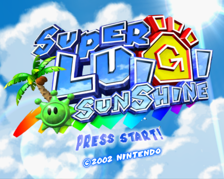 Super Mario Sunshine N64