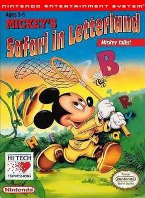 Mickey’s Safari in Letterland – NES