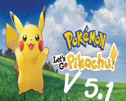 Pokemon Let’s Go Pikachu 5.1