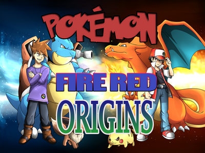 Pokemon Fire Red Origins (GBA)
