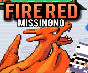 Pokemon Fire Red Missingno (GBA)