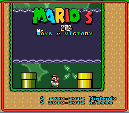 Mario’s 2 Ways 2 Victory – SMW