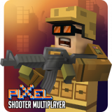 Mad Battle Gun Pixel Shooter Multiplayer 3D
