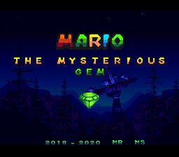 Mario The Mysterious Gem