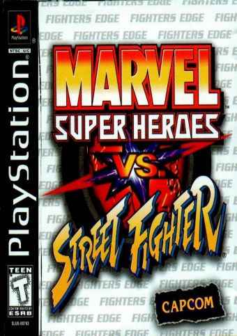 Marvel Super Heroes Vs Street Fighter – PS1
