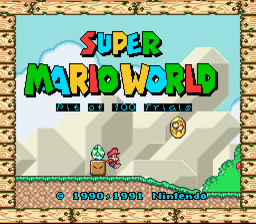 Super Mario World The Pit Version