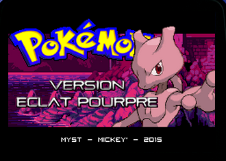 Pokemon Version Eclat Pourpre (GBA)