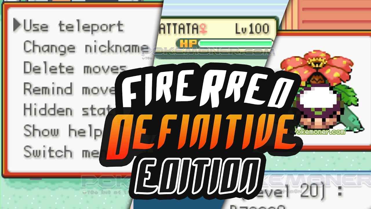 Pokemon Fire Red Definitive Edition