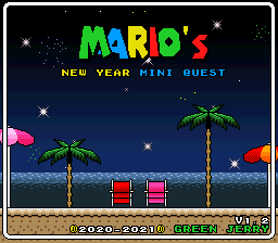 Mario’s New Year Mini Quest
