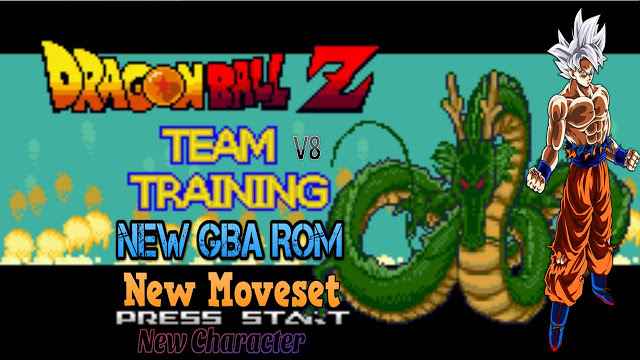 Dragon Ball Z Team Training V8 New Completed GBA