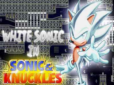 White Sonic in Sonic & Knuckles