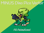 FNF Minus – Dino Pico Vector Test
