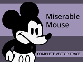 Miserable Mouse – Complete Vector trace [FNF]