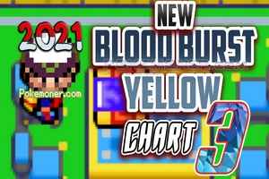 Pokemon Blood Burst Yellow Chart 3 (GBA)