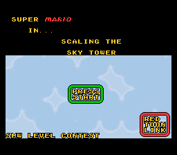 SMWC Vanilla LDC 5 – Mario Scales The Sky Tower (V2)