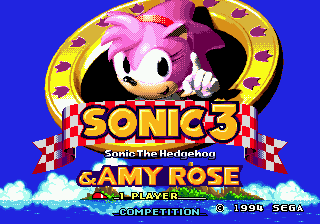 Sonic 3 and Amy Rose Version: 1.7