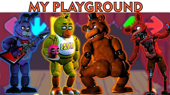 FNF Character Test | Gameplay VS My Playground | FNAF