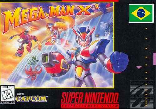 Mega Man X 3 SNES – PT-BR