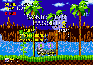 Sonic 1 Pre-render Blast