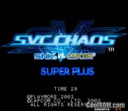 SNK vs. Capcom – SVC Chaos Plus (bootleg set 1)