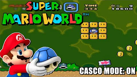 Super Mario World no MODO CASCO