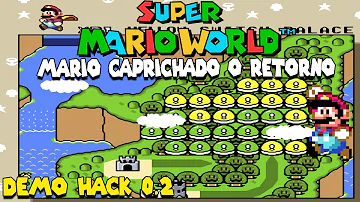 O Lendário MARIO CAPRICHADO – Super Mario World Demo Hack 0.2