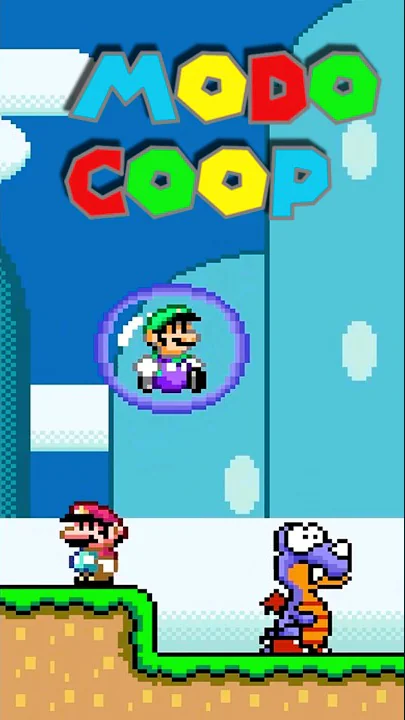 Super Mario World Cooperativo Mod