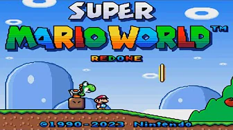 Super Mario World mas com gráficos melhorados